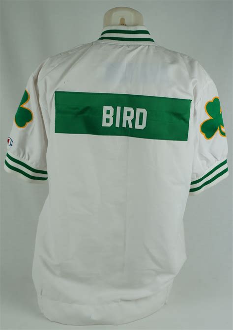 larry bird warm up jacket replica|larry bird warm up jersey.